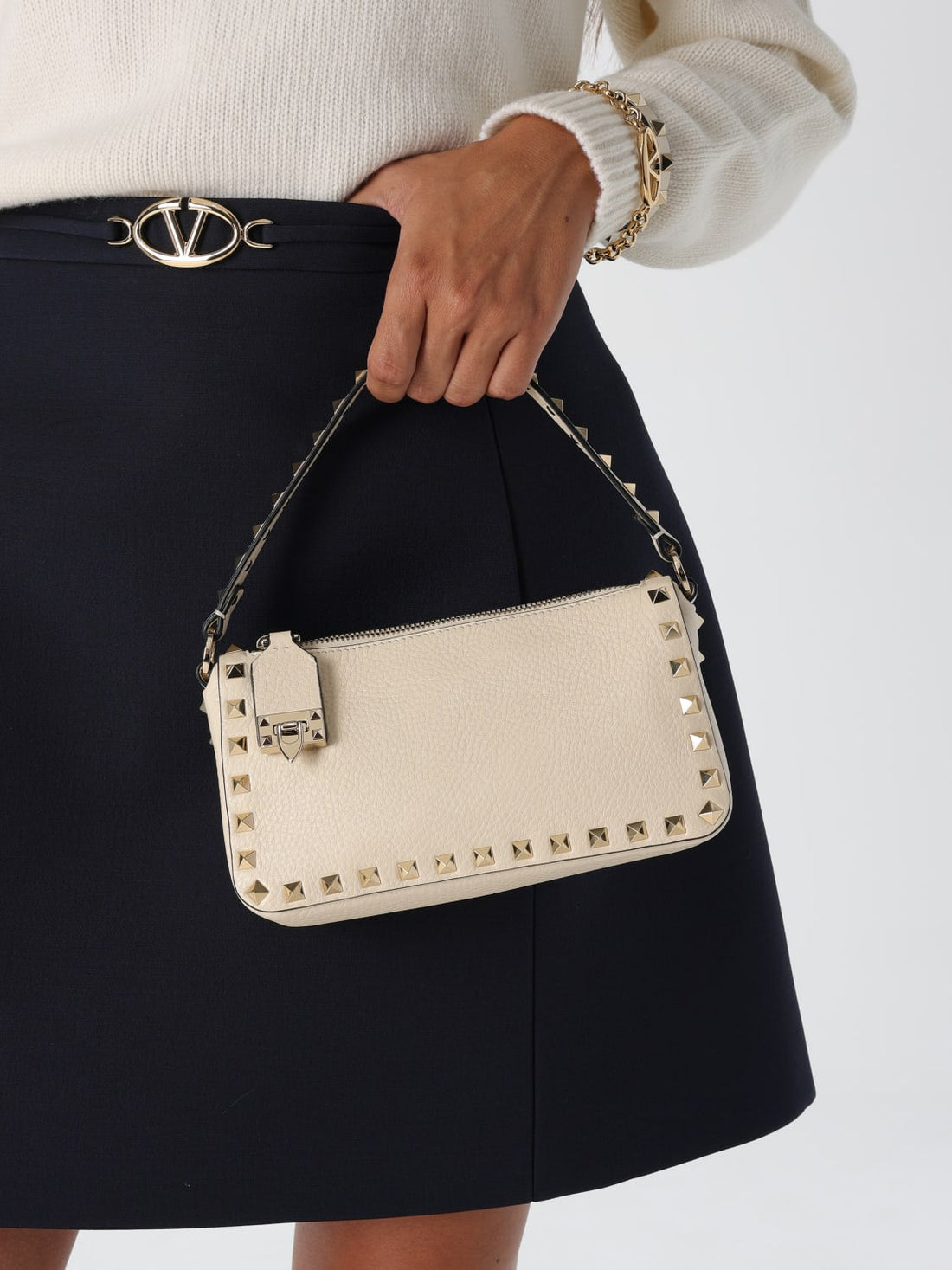 Sac porté épaule femme Valentino Garavani En Vrai Cuir – image 2