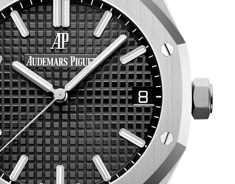Royal Oak-Gris/Noir – Montre Homme – image 2