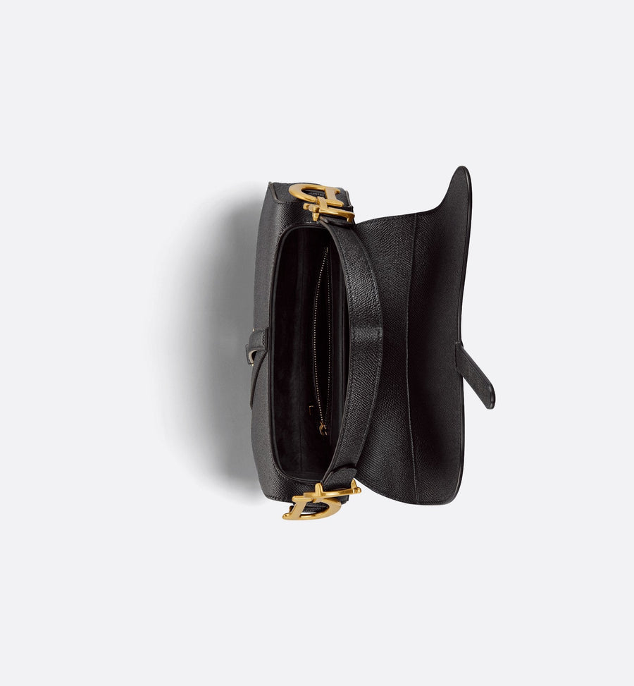 Sacoche Dior de selle avec sangle noir – image 4