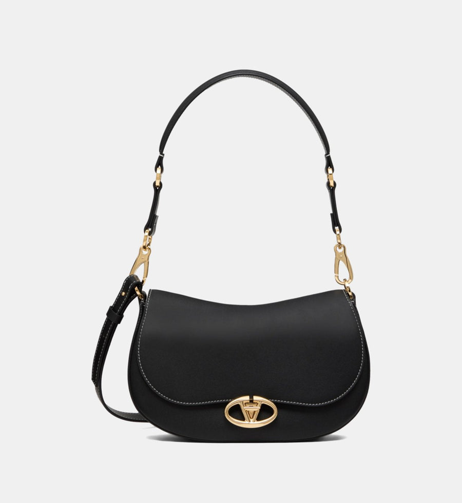 Sac Valentino Garavani besace Ohval en cuir – image 1