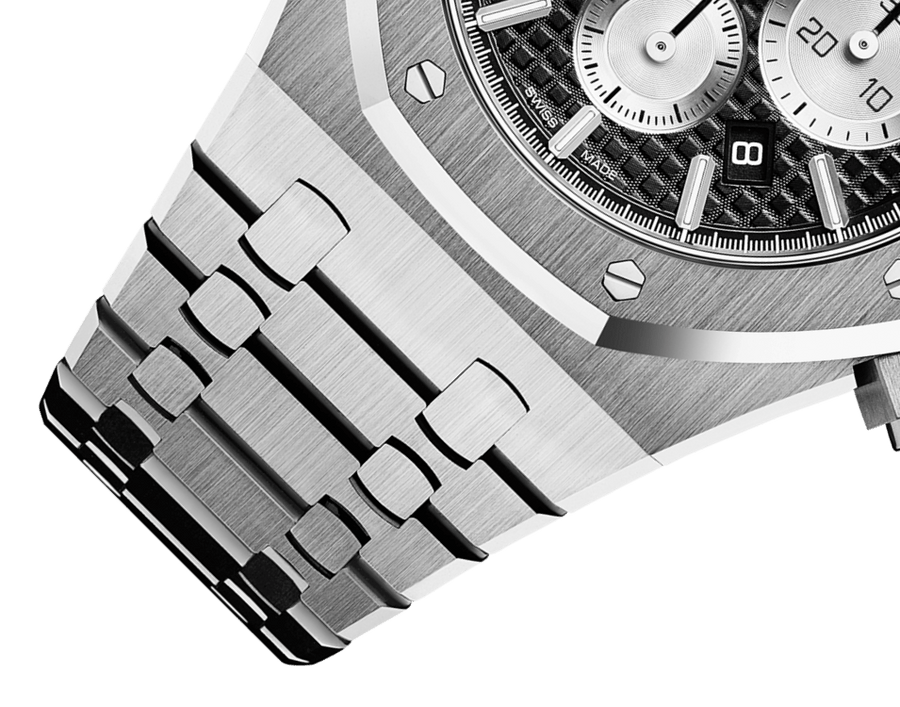 Royal Oak Chronographe-Noir/Blanc – Montre Homme – image 4