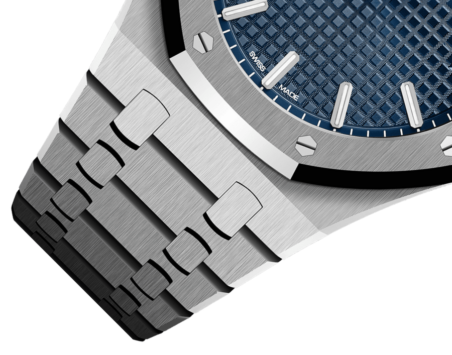 Royal Oak-Gris/Bleu – Montre Homme – image 4