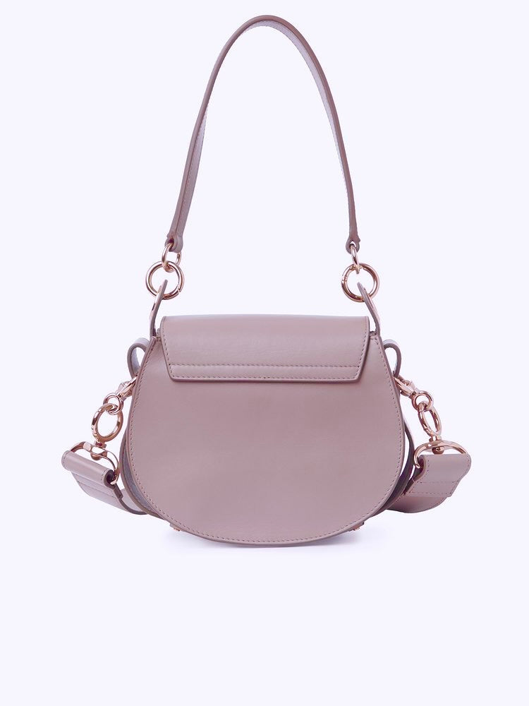 Petit Sac Tess En Cuir Lisse Et Cuir Velours – image 3