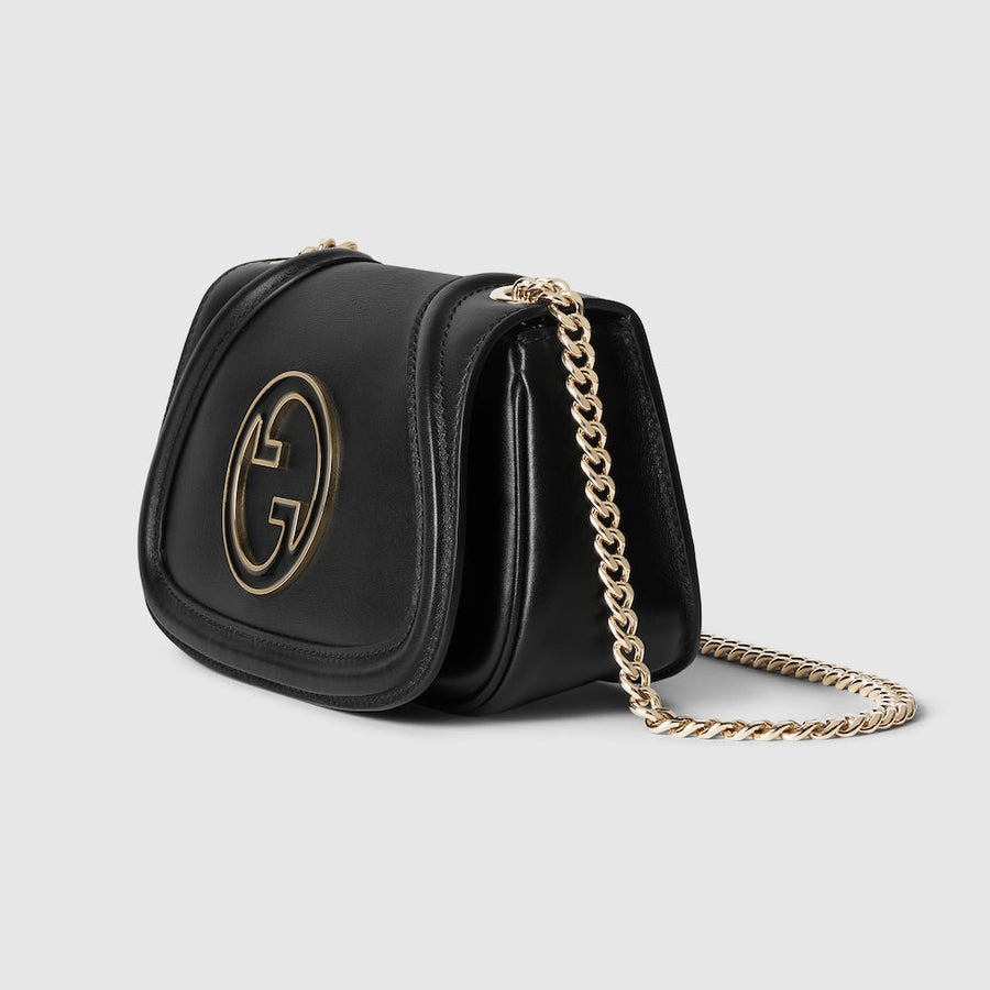 Sac À Épaule Gucci Blondie Petit Format En Noir – image 3