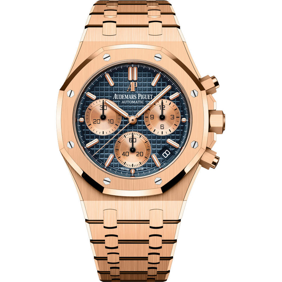 Royal Oak Chronographe-Rose/Bleu – Montre Homme – image 1