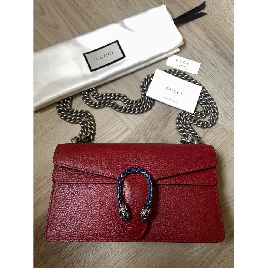 Sac À Épaule Dionysus Moyen Taille En Couleur Rouge – image 4