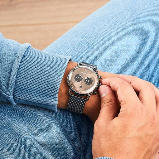 Emporio Armani – Aviator AR11141 – Montre Homme – image 2