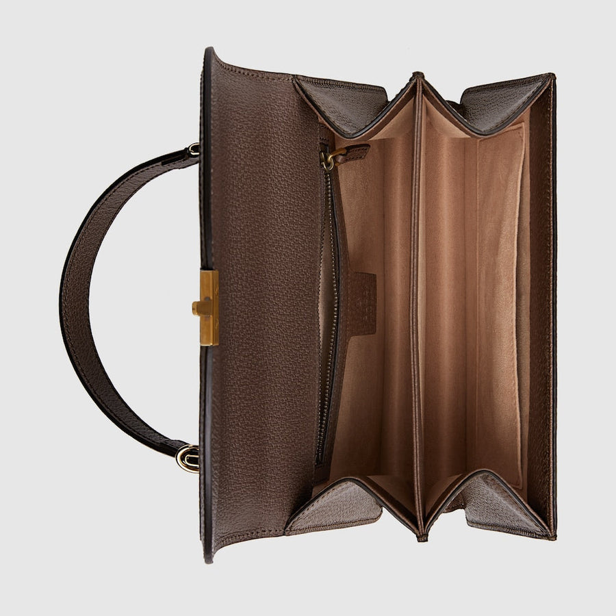 Sac Ophidia Mini À Poignée Supérieure Avec Toile – image 6