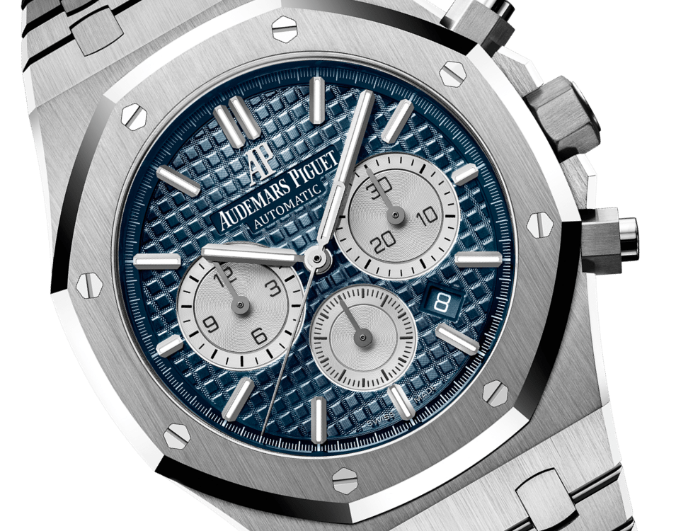 Royal Oak Chronographe-Gris/Bleu – Montre Homme – image 3