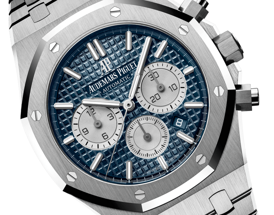 Royal Oak Chronographe-Gris/Bleu – Montre Homme – image 3