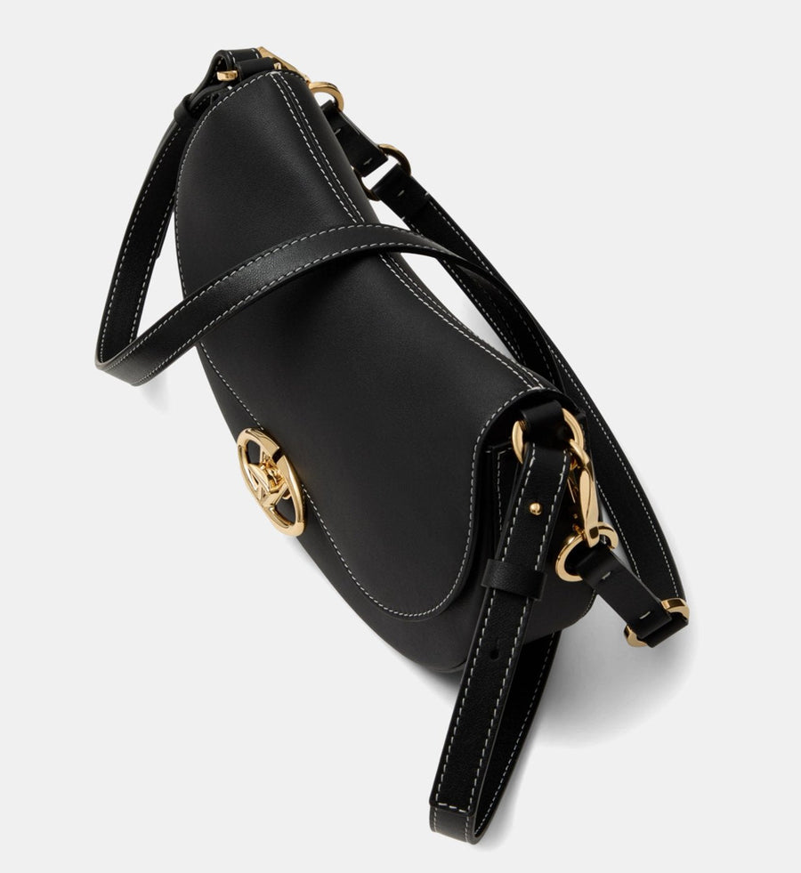 Sac Valentino Garavani besace Ohval en cuir – image 4