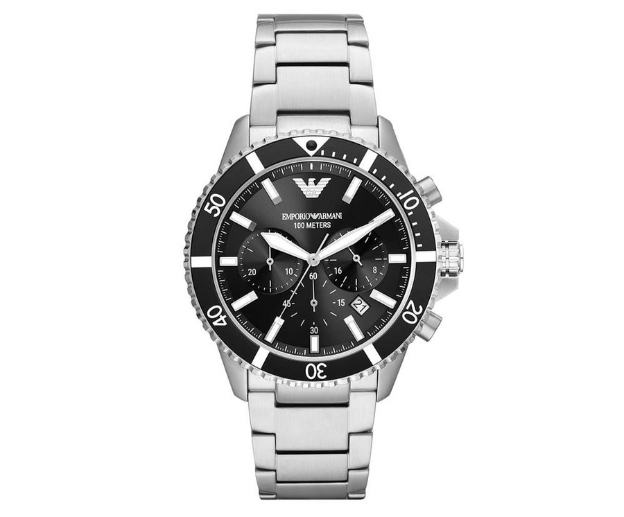 quartz Emporio Armani Noir AR11360 – Montre Homme – image 1