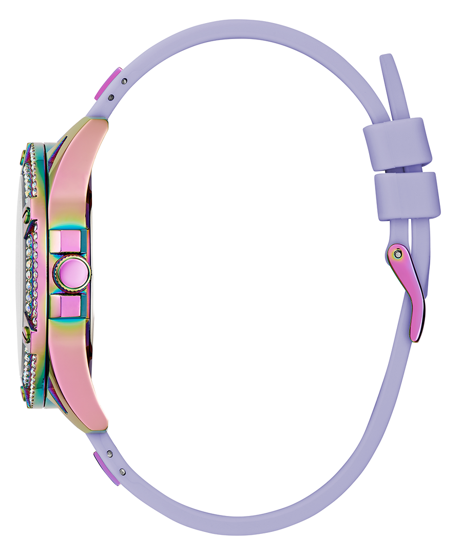 GUESS Ladies Purple Iridescent Multi-function Watch – Montre Femme – image 4