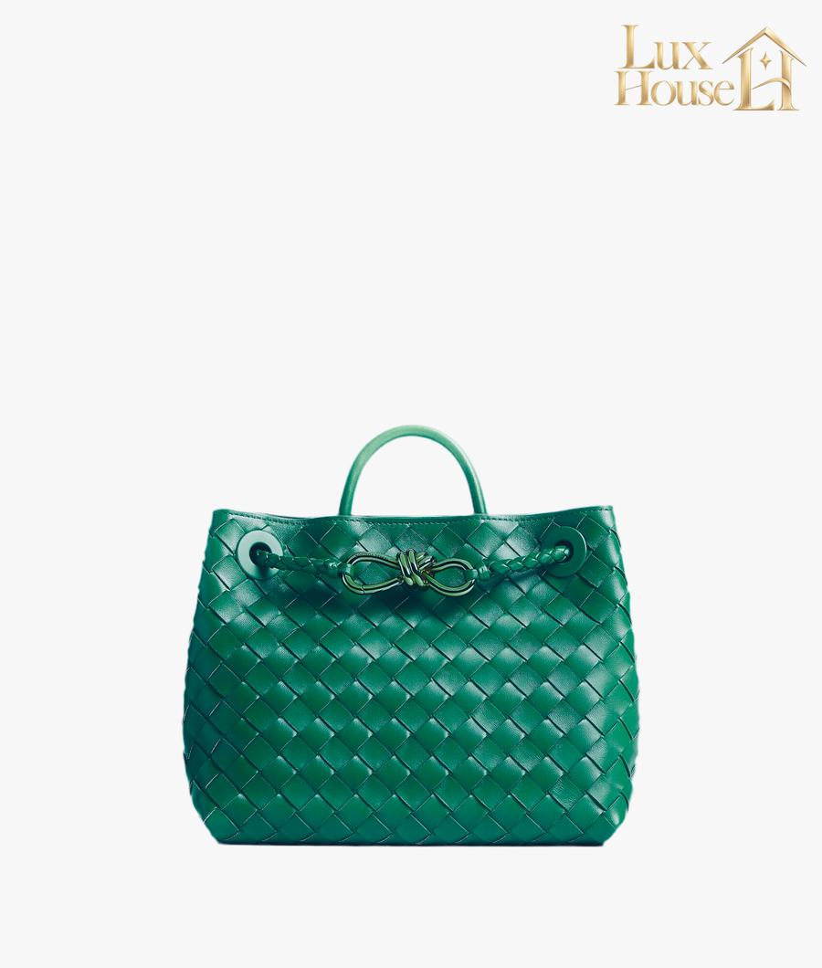 Sac à main en Andiamo Bottega Veneta vert – image 1