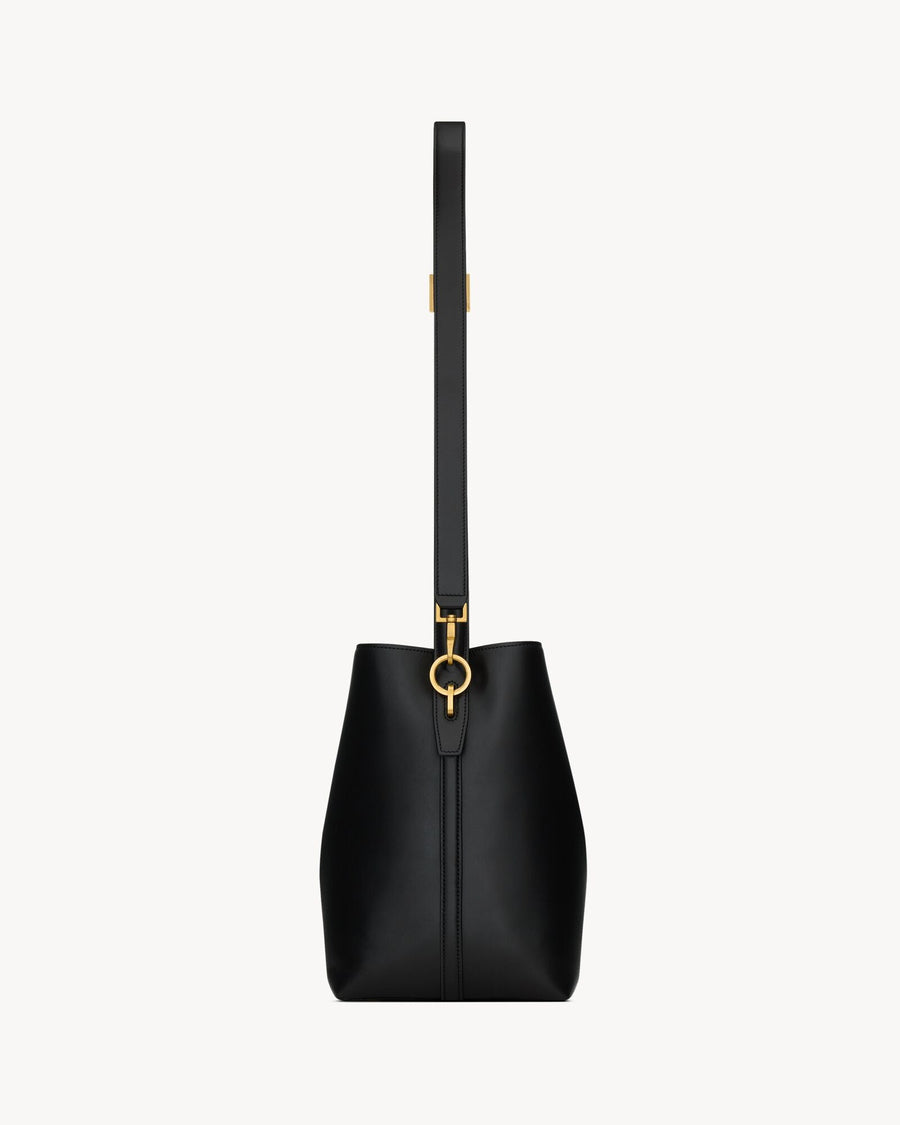 Le 37 Petit Modèle En Semi Cuir Brillant Noir – image 5