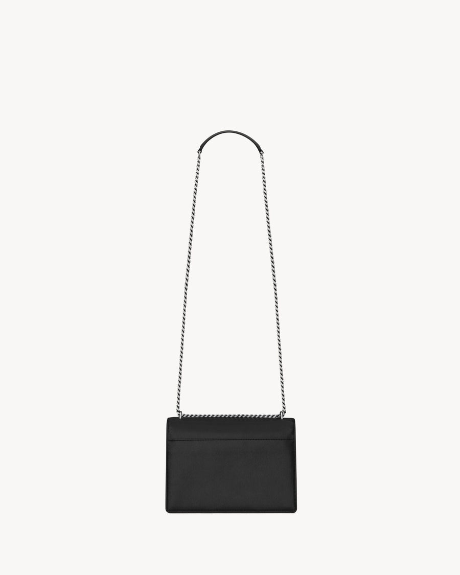 Sunset Medium En Semi Cuir Lisse Noir – image 3