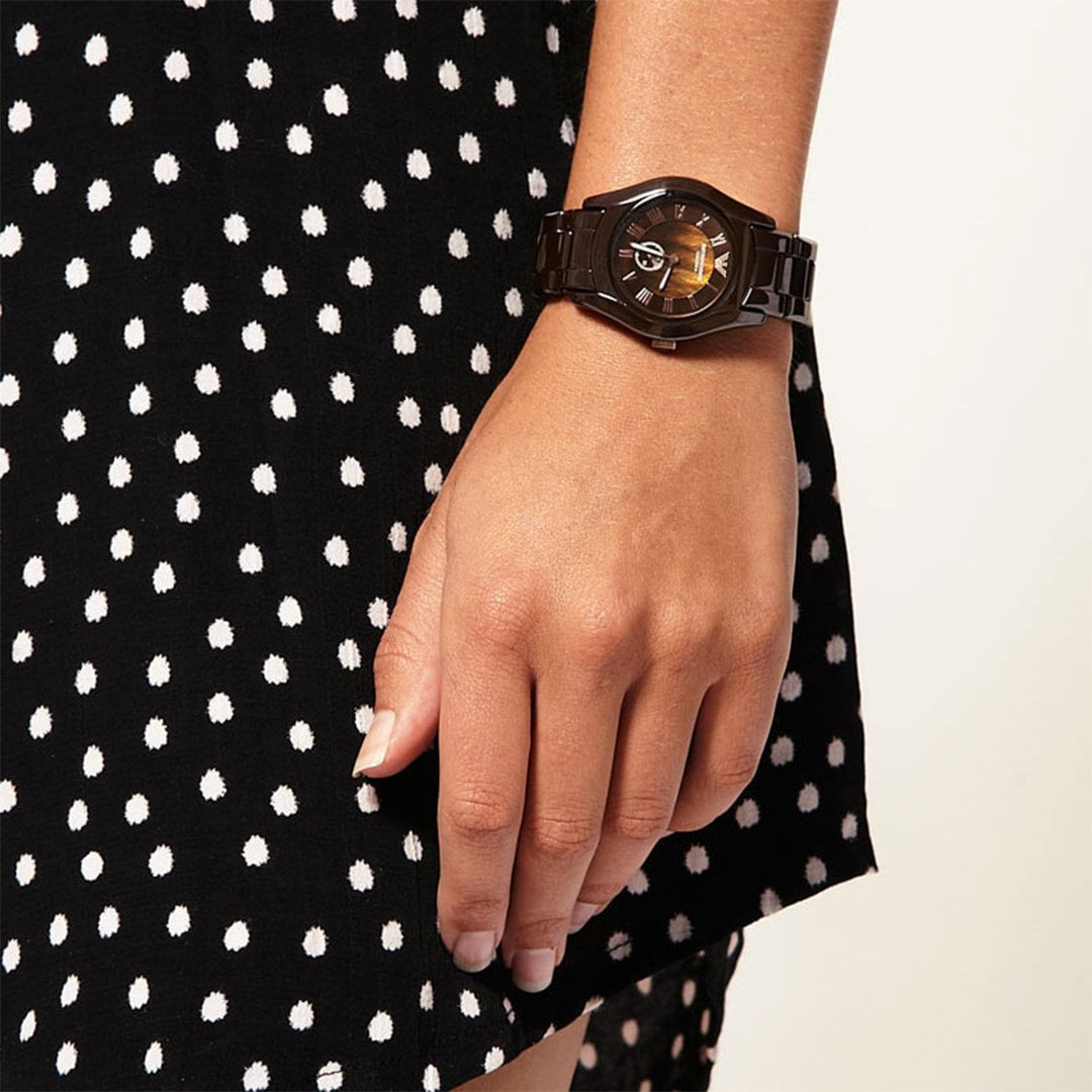 Emporio Armani Ceramica AR1448 – Montre Femme – image 2
