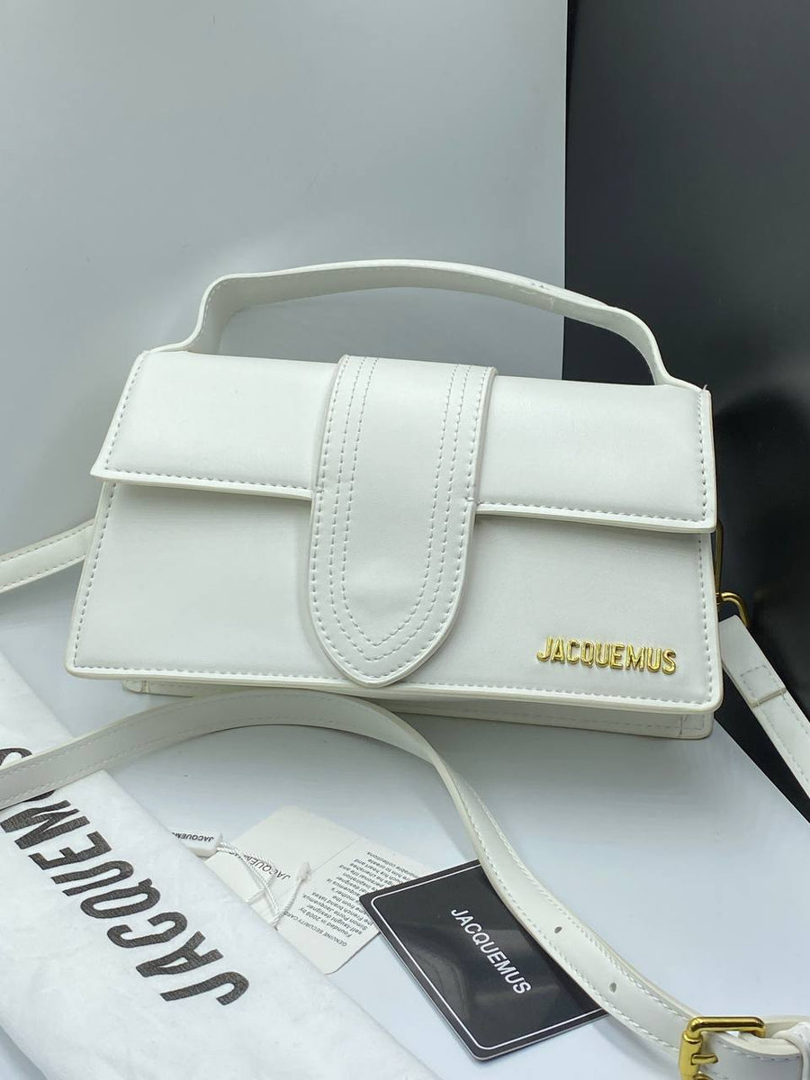 Sac Jacquemus bandoulière & Porté main Blanc – image 8