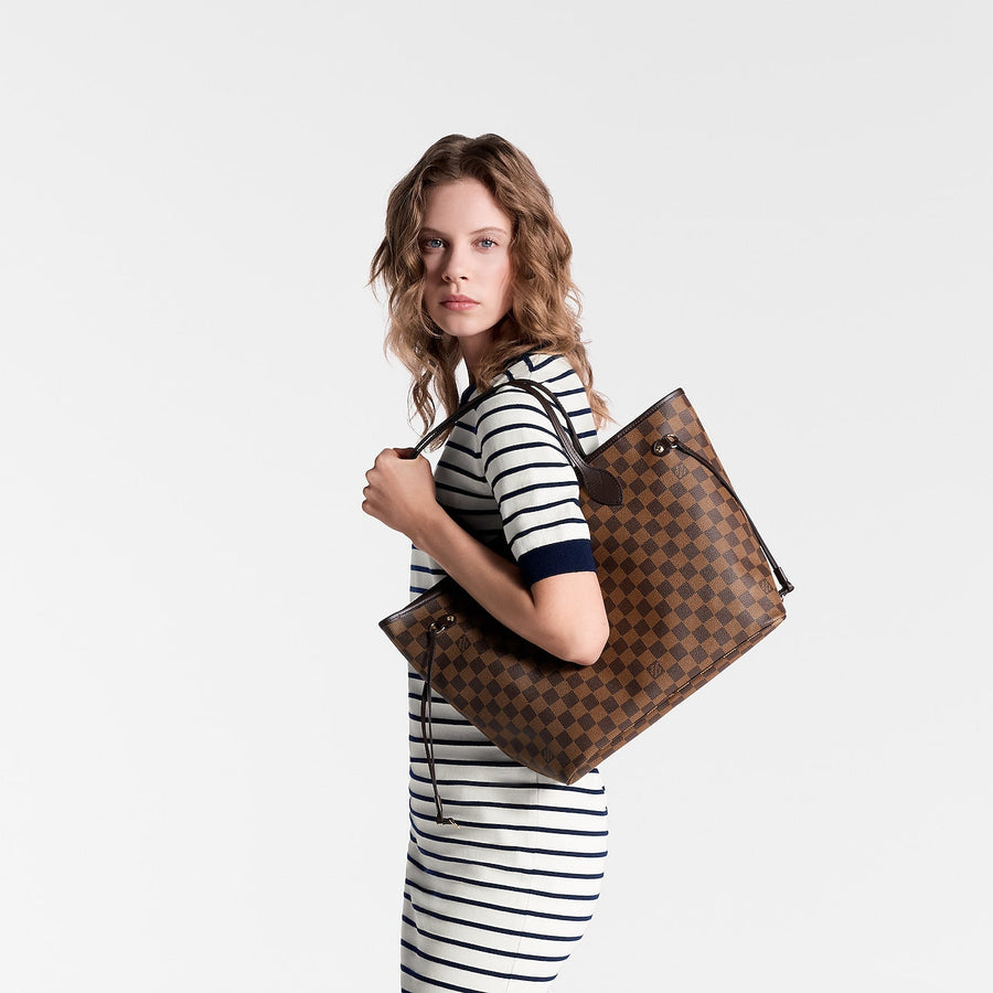 Sac LV Neverfull MM Damier Ébène – image 5