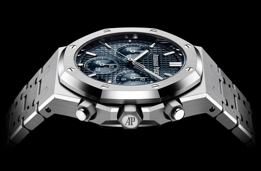 Royal Oak Chronographe-Gris/Bleu – Montre Homme – image 5