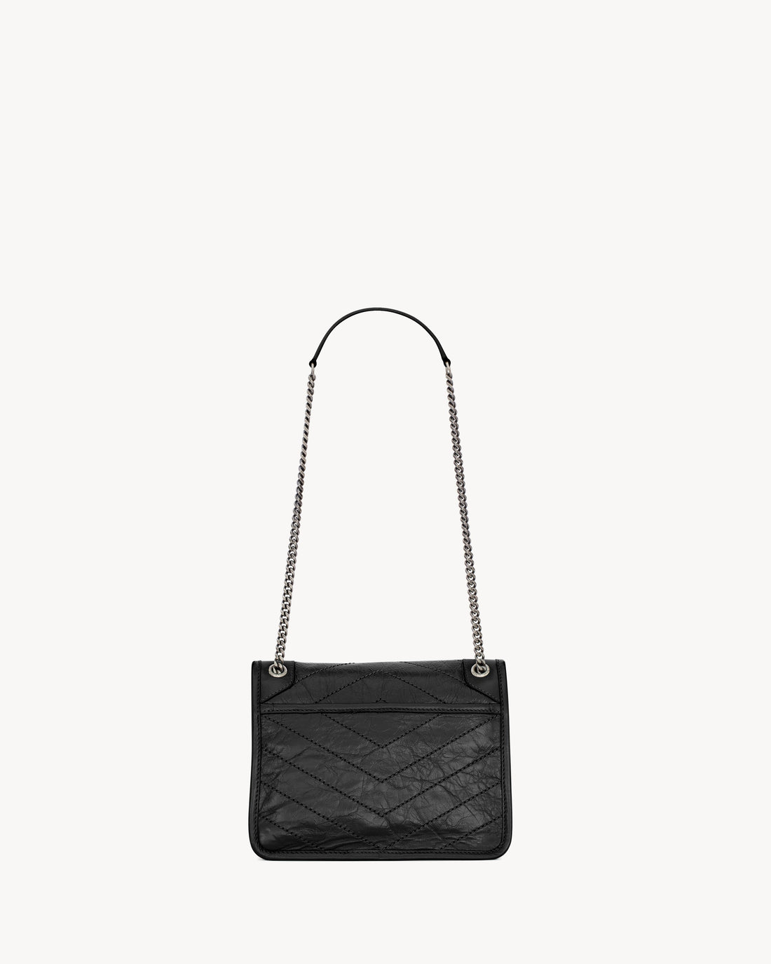 ‘Sac Ysl Niki Baby En Semi Cuir Vintage Noir – image 2