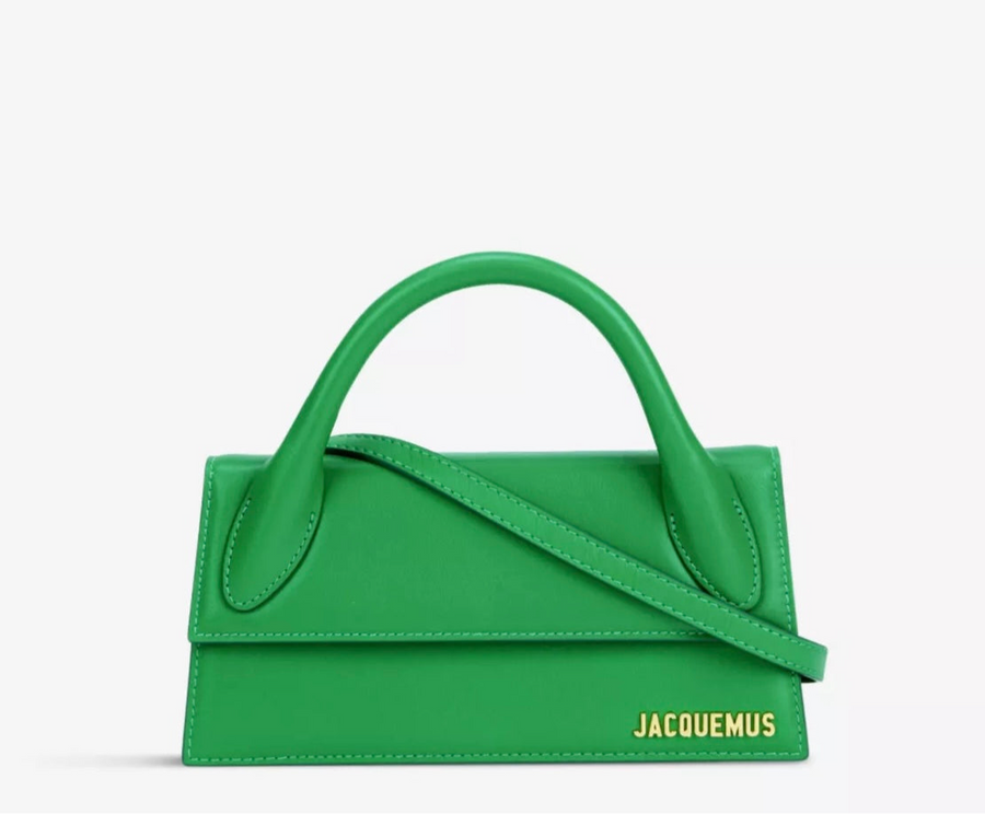 Sac à main long avec poignée supérieure Le Chiquito En Vert – image 2