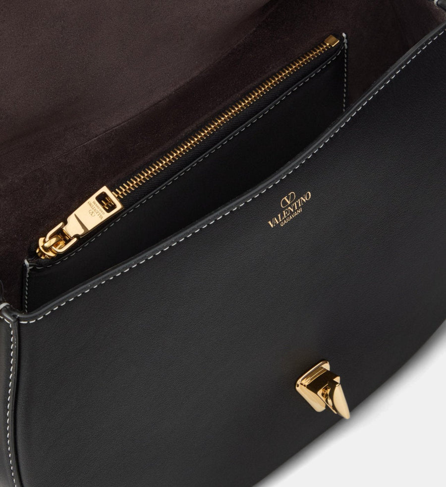 Sac Valentino Garavani besace Ohval en cuir – image 5