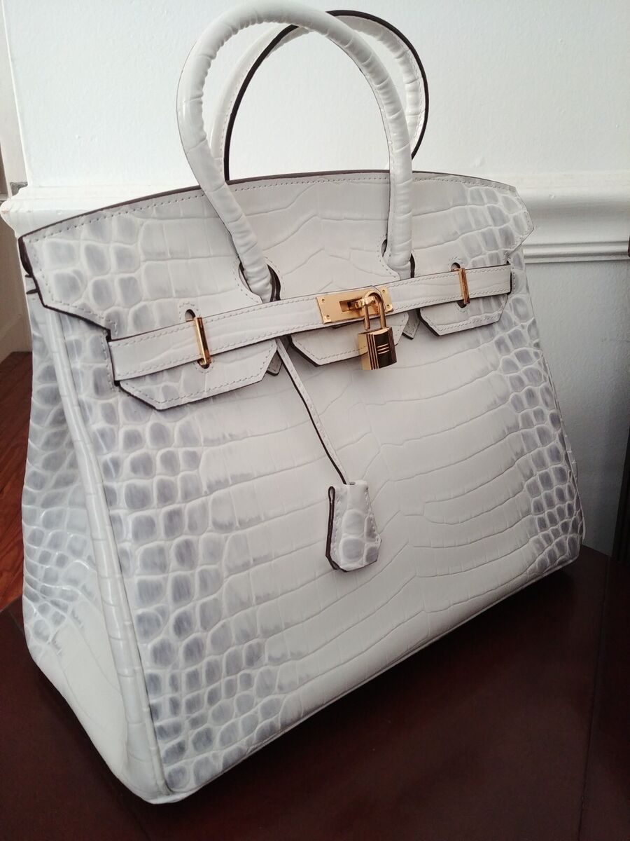 Sac À Main À Poignée Supérieure En Cuir Véritable Imprimé Crocodile – image 4