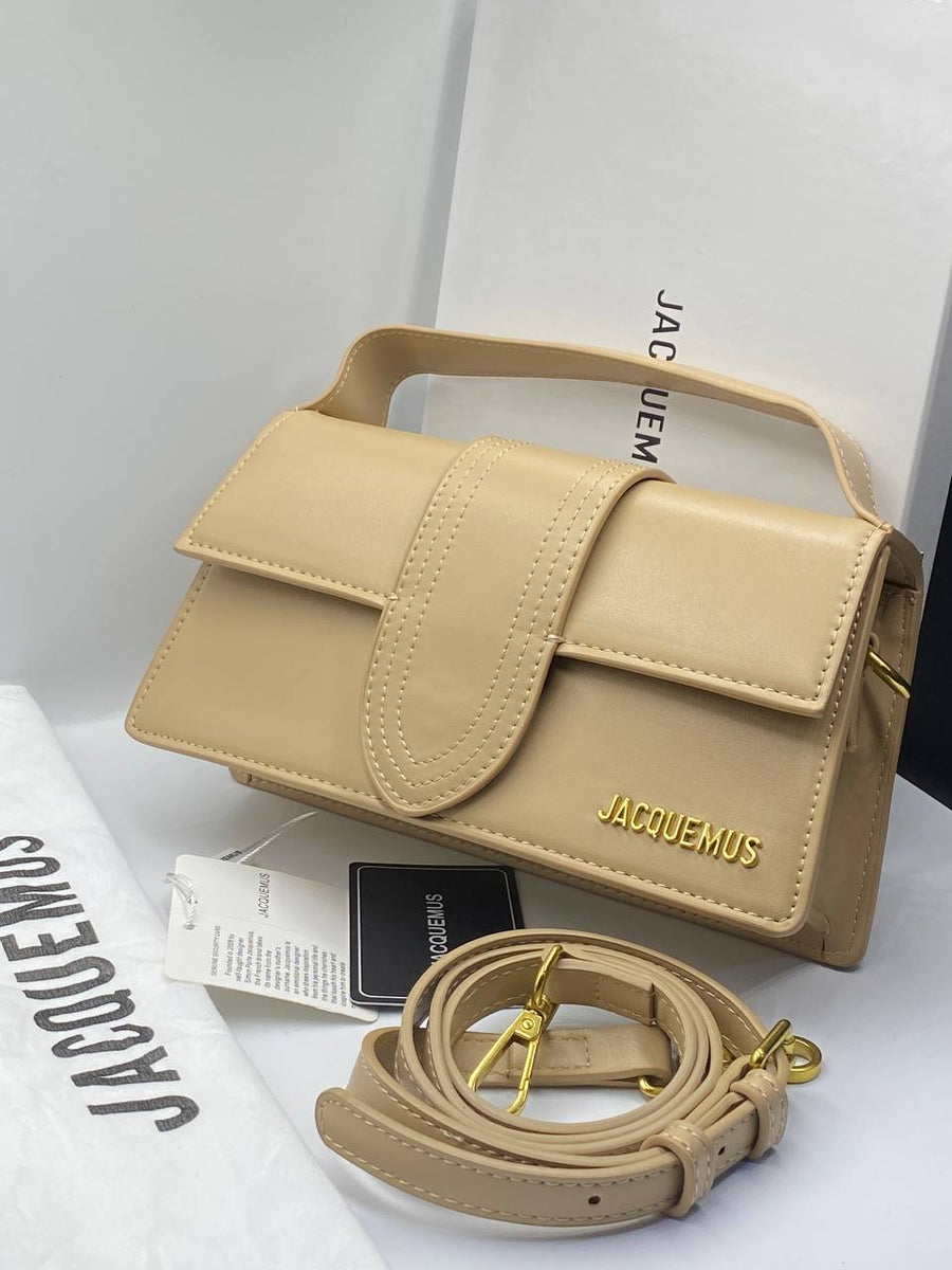 Sac Jacquemus bandoulière & Porté main Beige – image 7