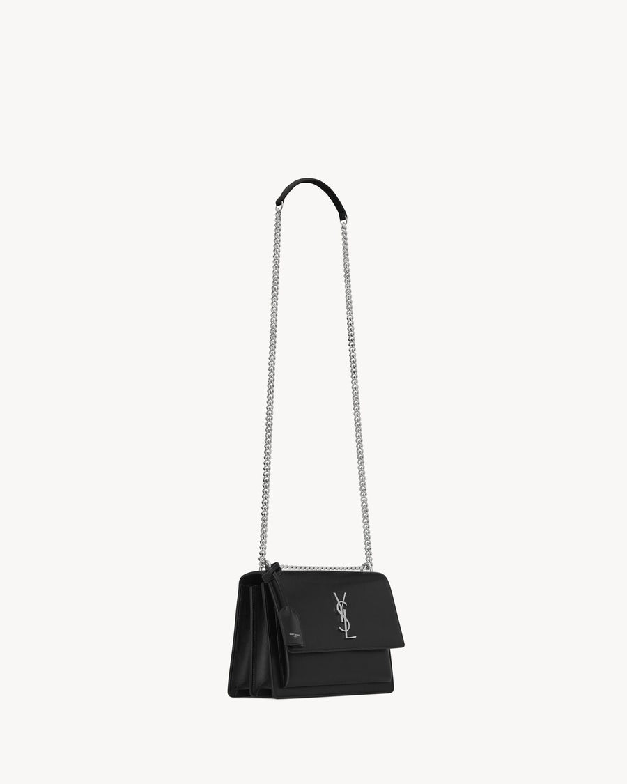 Sunset Medium En Semi Cuir Lisse Noir – image 6