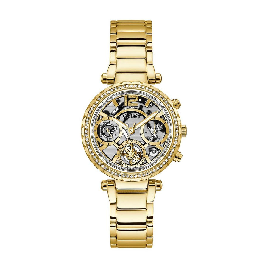 Guess GW0403L2 Solstice En Acier Inoxydable Doré – Montre Femme – image 1