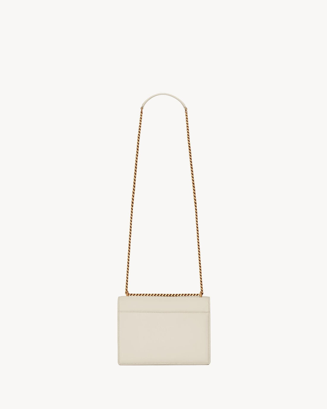 Sunset Medium En Semi Cuir Lisse Blanc Vintage – image 3
