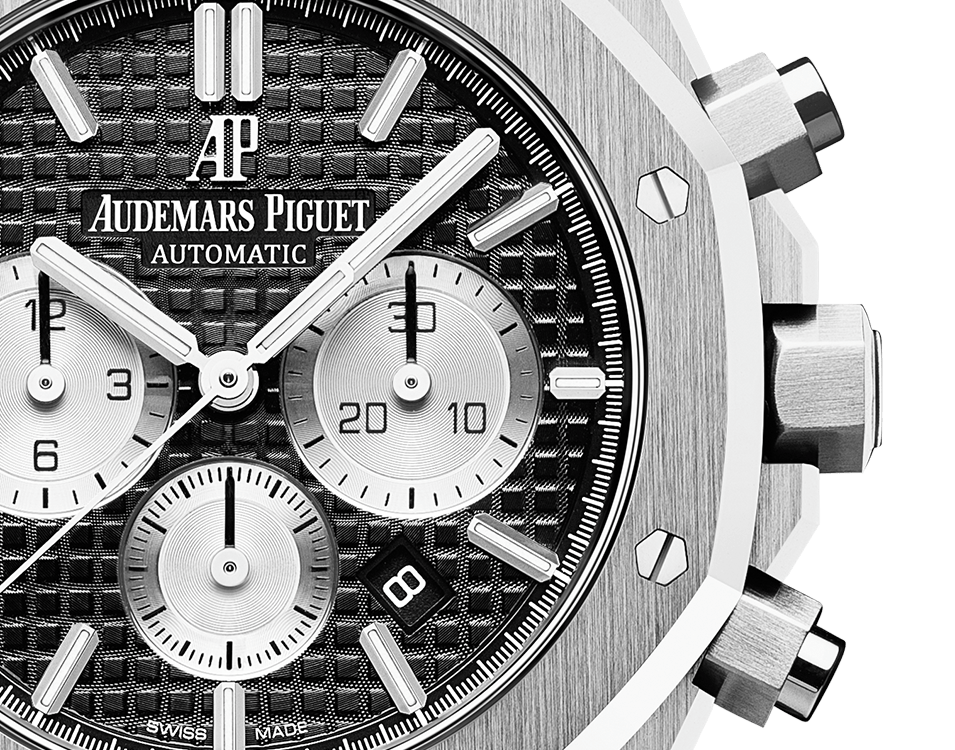 Royal Oak Chronographe-Noir/Blanc – Montre Homme – image 2