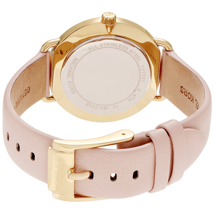 Michael Kors Montre à Quartz analogique avec Bracelet en Cuir MK2659 – Montre Femme – image 5