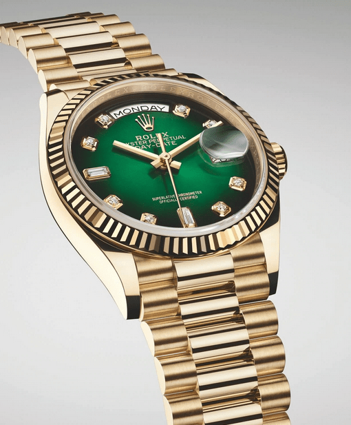 Rolex DayDate Gold Unisex 36 mm – Montre Unisexe – image 2