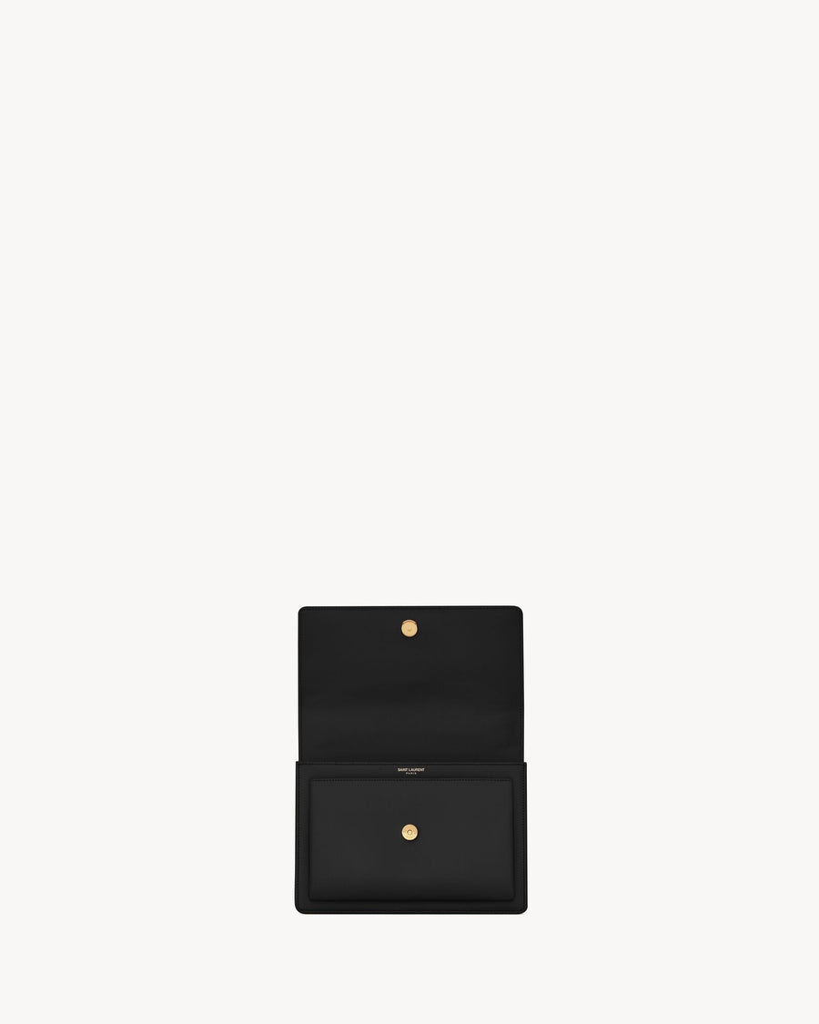 Sunset Medium En Semi Cuir Lisse Noir – image 5