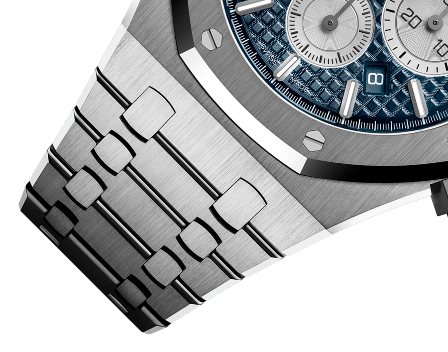 Royal Oak Chronographe-Gris/Bleu – Montre Homme – image 4