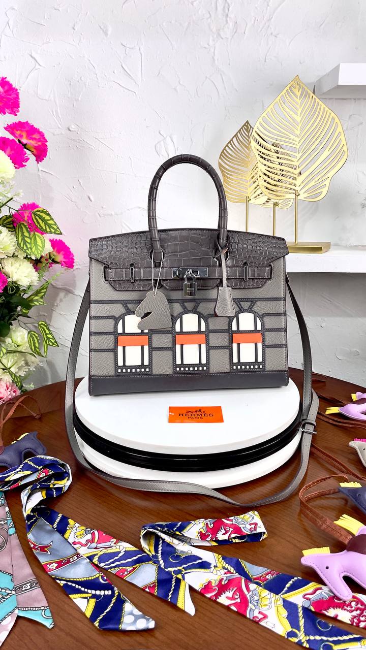 Hermes Birkin 20 Cm Faubourg Sellier Quatre Couleurs – image 4
