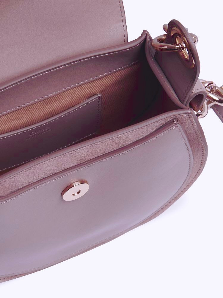 Petit Sac Tess En Cuir Lisse Et Cuir Velours – image 6