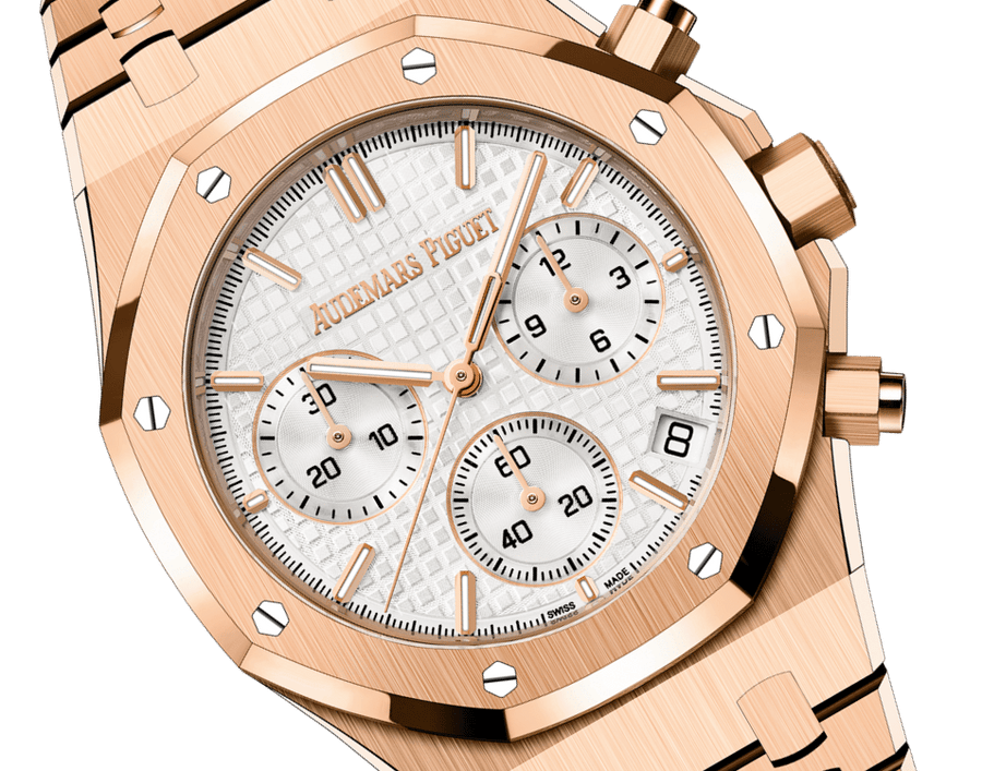 Royal Oak Chronographe-Rose/Blanc – Montre Homme – image 3