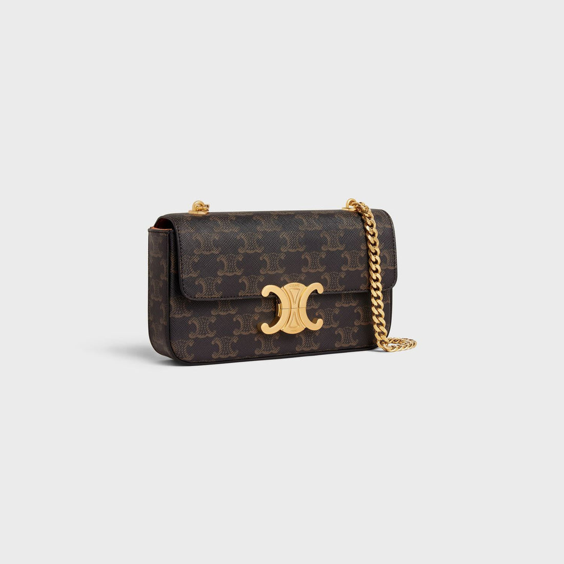 Sac À Bandoulière Chaîne Claude De Veau Brillant – image 2