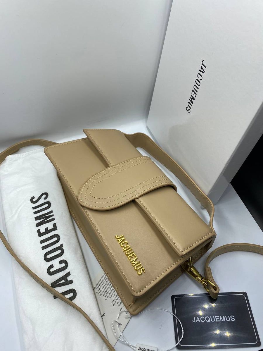 Sac Jacquemus bandoulière & Porté main Beige – image 9