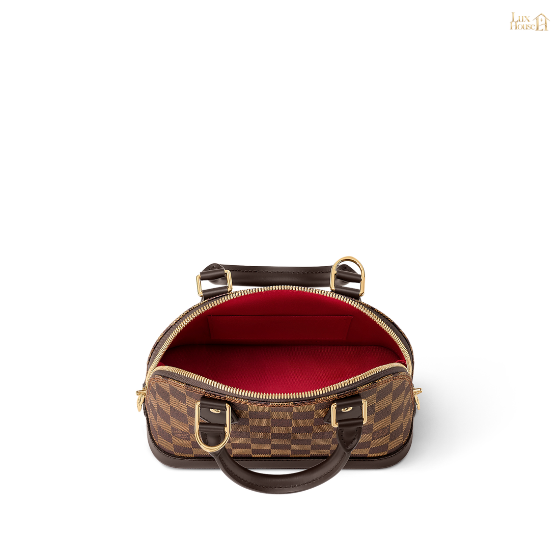 Sac À Main Alma BB Damier En Vrai Cuir – image 3