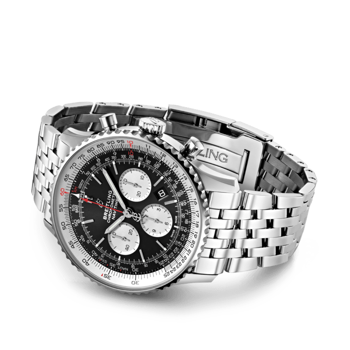 Navitimer B01 Chronograph-Gris/Noir – Montre Homme – image 3