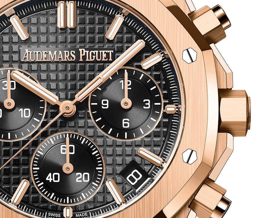Royal Oak Chronographe-Rose/Noir – Montre Homme – image 2