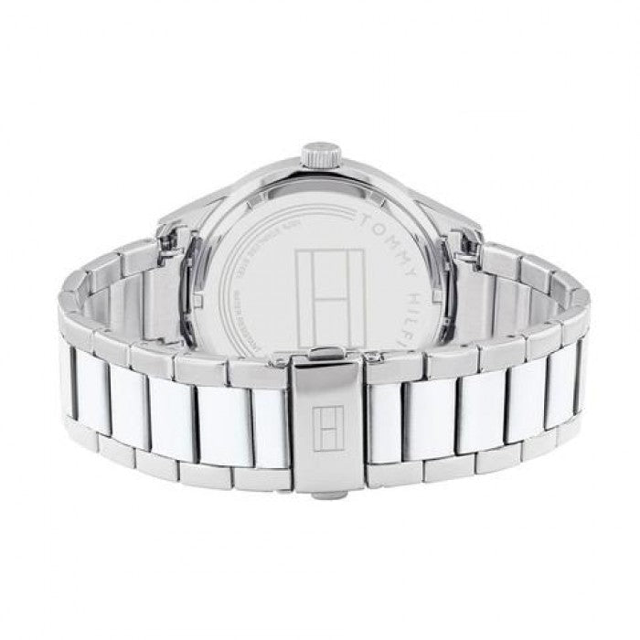 Tommy Hilfiger Austin avec cadran noir et bracelet en acier argenté - 1791639 – Montre Homme – image 7