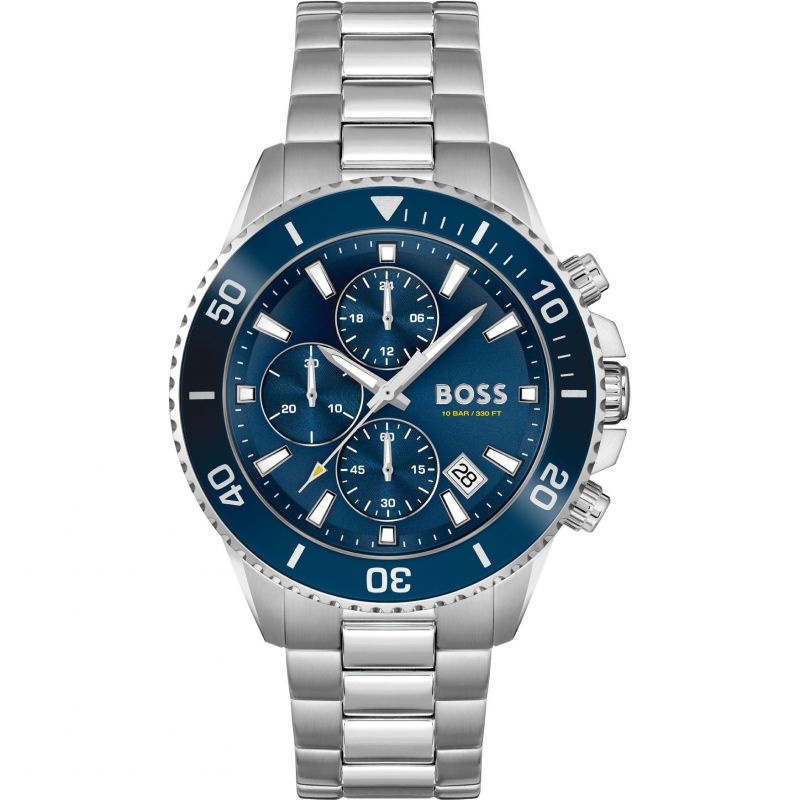 Hugo Boss Admiral Chronograph bleu 1513907 – Montre Homme – image 1
