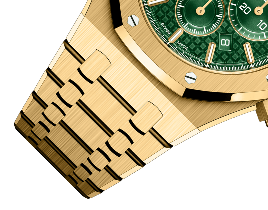 Royal Oak Chronographe-Jaune/Vert – Montre Homme – image 4