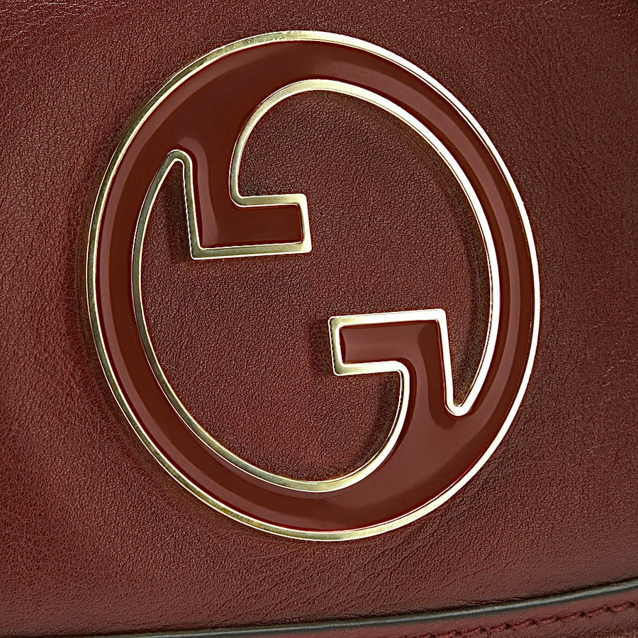 Sac À Épaule Gucci Blondie Petit Format En Marron – image 5