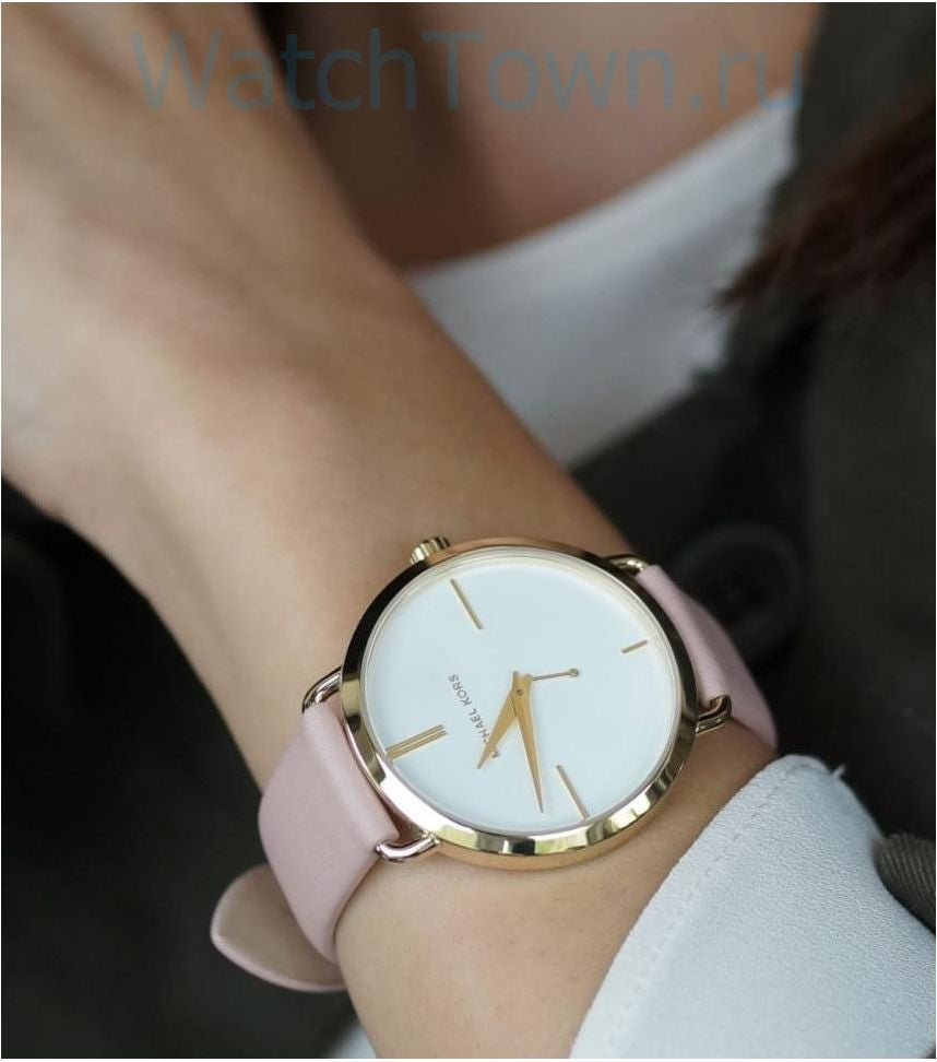 Michael Kors Montre à Quartz analogique avec Bracelet en Cuir MK2659 – Montre Femme – image 6
